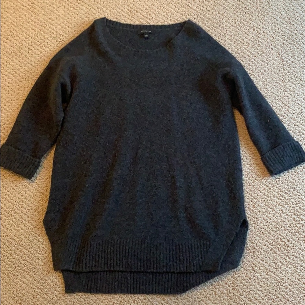Ann Taylor dark grey sweater